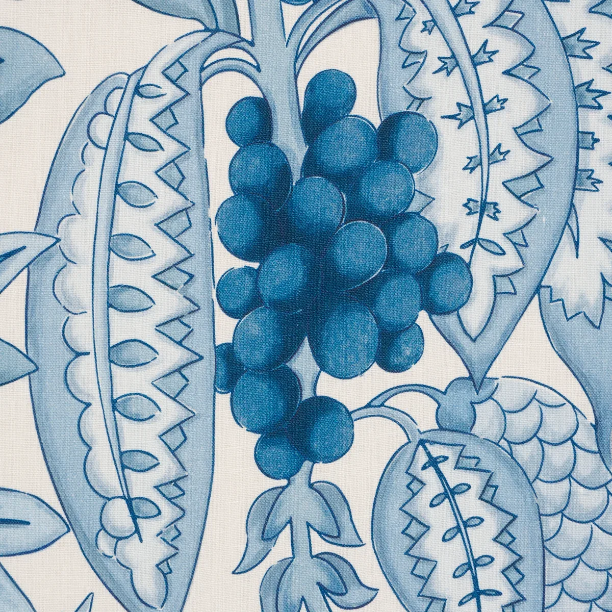FRUITS DE SAISON Fabric – MÉDITERRANÉE | Schumacher | Wallpa FRUITS DE SAISON fabric MÉDITERRANÉE color by Schumacher