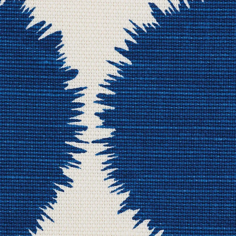 FUZZ fabric NAVY color by Schumacher
