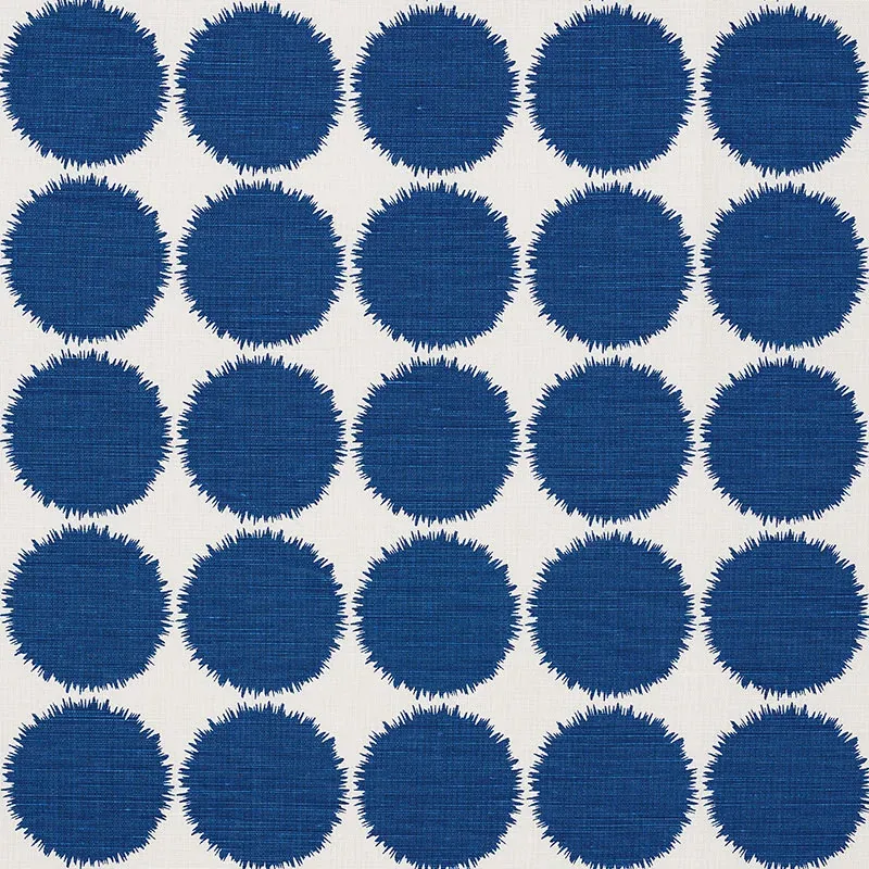 FUZZ fabric NAVY color by Schumacher