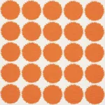 FUZZ fabric ORANGE color by Schumacher