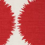 FUZZ Fabric – RED | Schumacher | Wallpaper Twins FUZZ fabric RED color by Schumacher