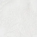 Gabriella Embroidered Sheer fabric IVORY color by Schumacher