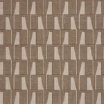 GAETAN PERFORMANCE fabric CHOCOLATE color by Schumacher
