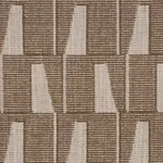 GAETAN PERFORMANCE fabric CHOCOLATE color by Schumacher
