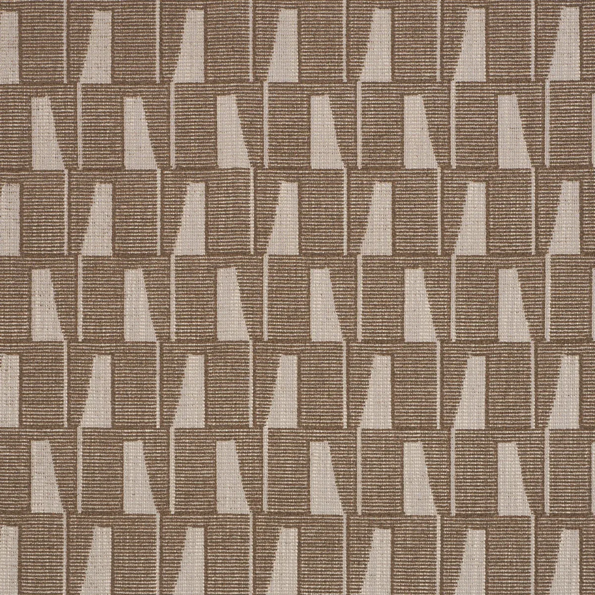 GAETAN PERFORMANCE fabric CHOCOLATE color by Schumacher