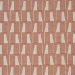 GAETAN PERFORMANCE fabric TERRACOTTA color by Schumacher