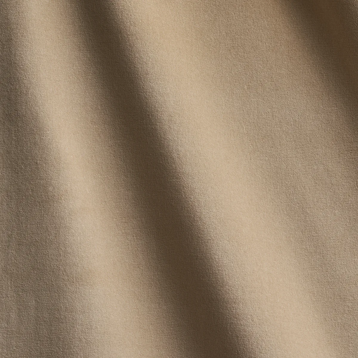 GAINSBOROUGH VELVET fabric BISQUE color by Schumacher