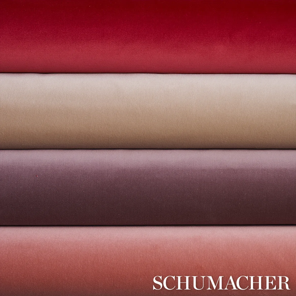 GAINSBOROUGH VELVET Fabric – BONE | Schumacher | Wallpaper T GAINSBOROUGH VELVET fabric BONE color by Schumacher