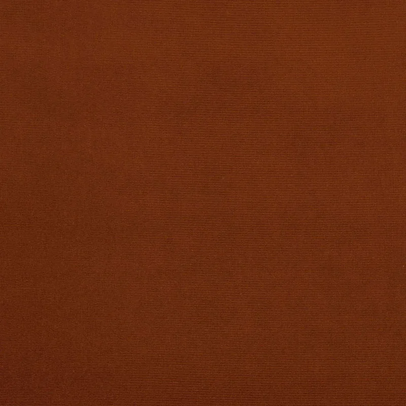 GAINSBOROUGH VELVET fabric BOURBON color by Schumacher