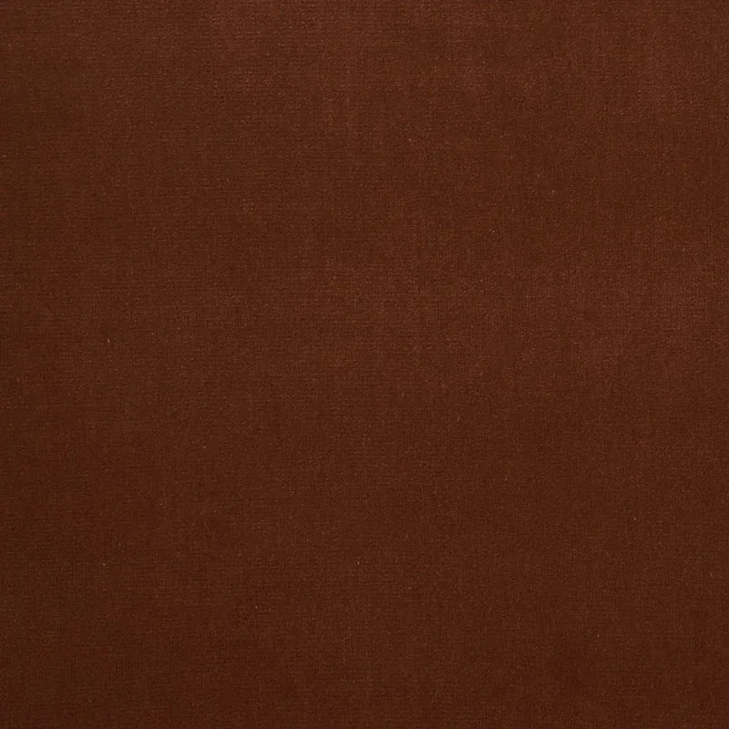 GAINSBOROUGH VELVET fabric BRANDY color by Schumacher