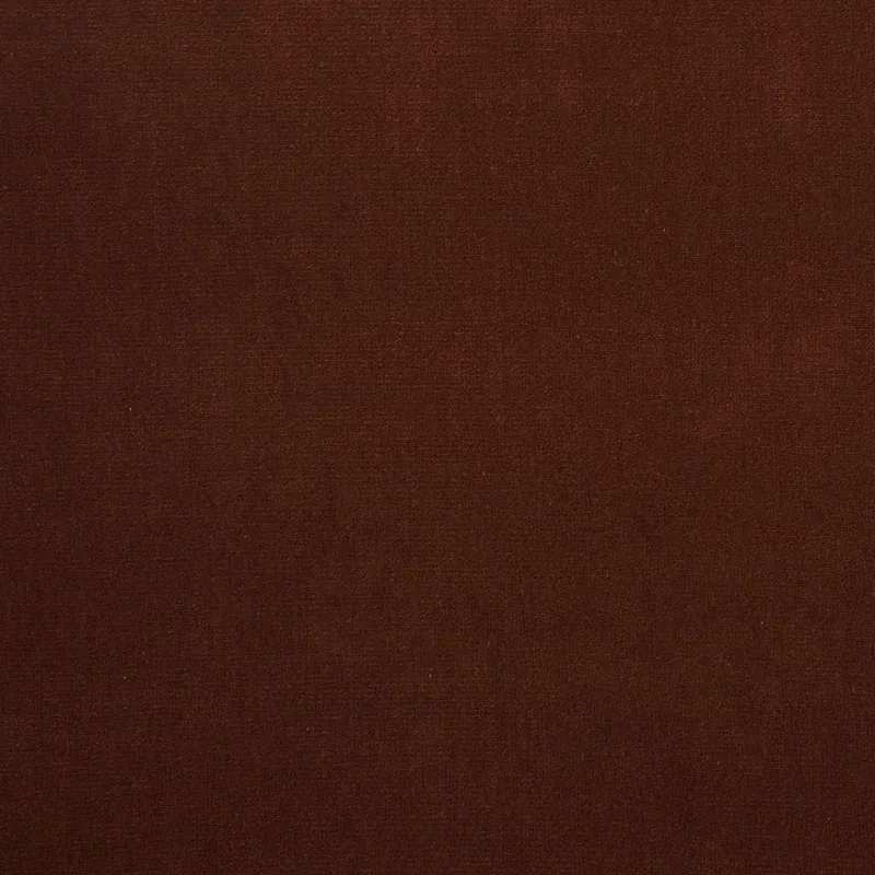 GAINSBOROUGH VELVET fabric BRICK color by Schumacher