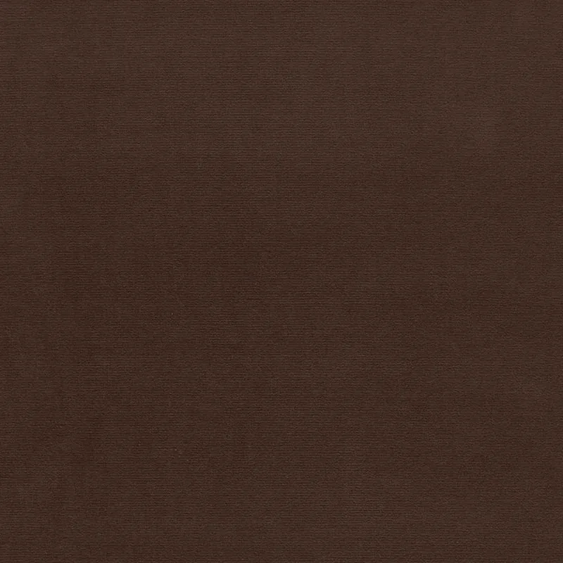 GAINSBOROUGH VELVET fabric BROWN color by Schumacher