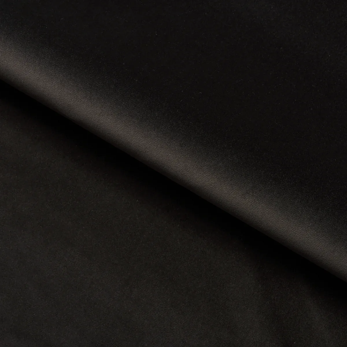GAINSBOROUGH VELVET fabric CHARCOAL color by Schumacher