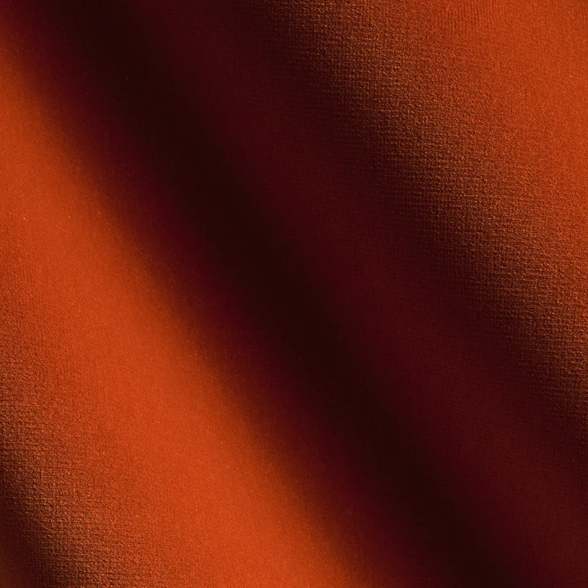GAINSBOROUGH VELVET fabric CHINESE ORANGE color by Schumacher