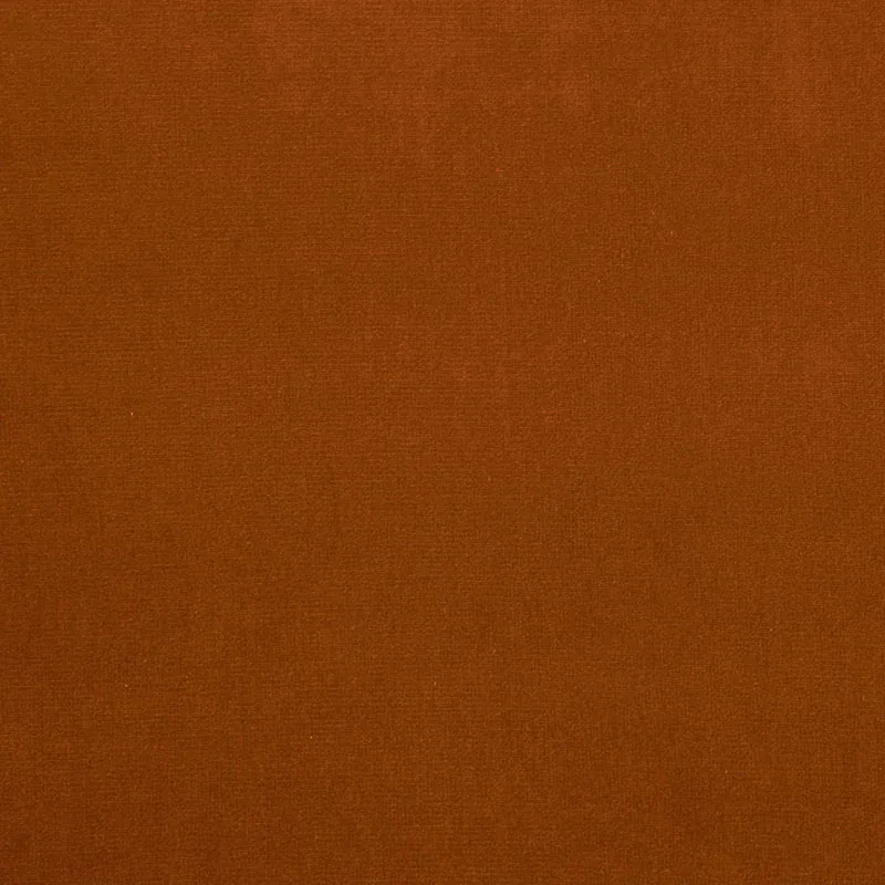 GAINSBOROUGH VELVET fabric CLAY color by Schumacher