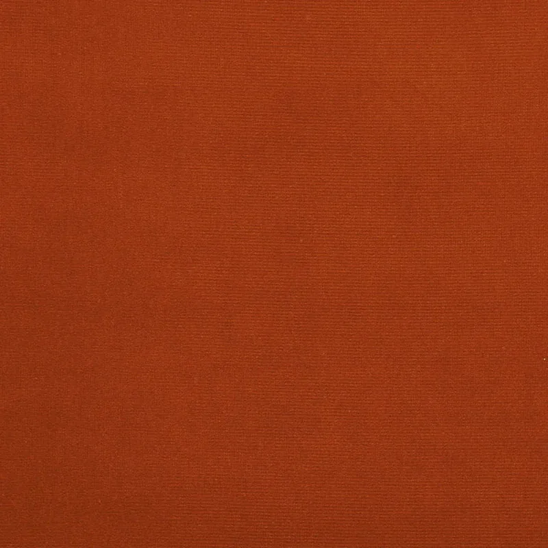 GAINSBOROUGH VELVET fabric COPPER color by Schumacher