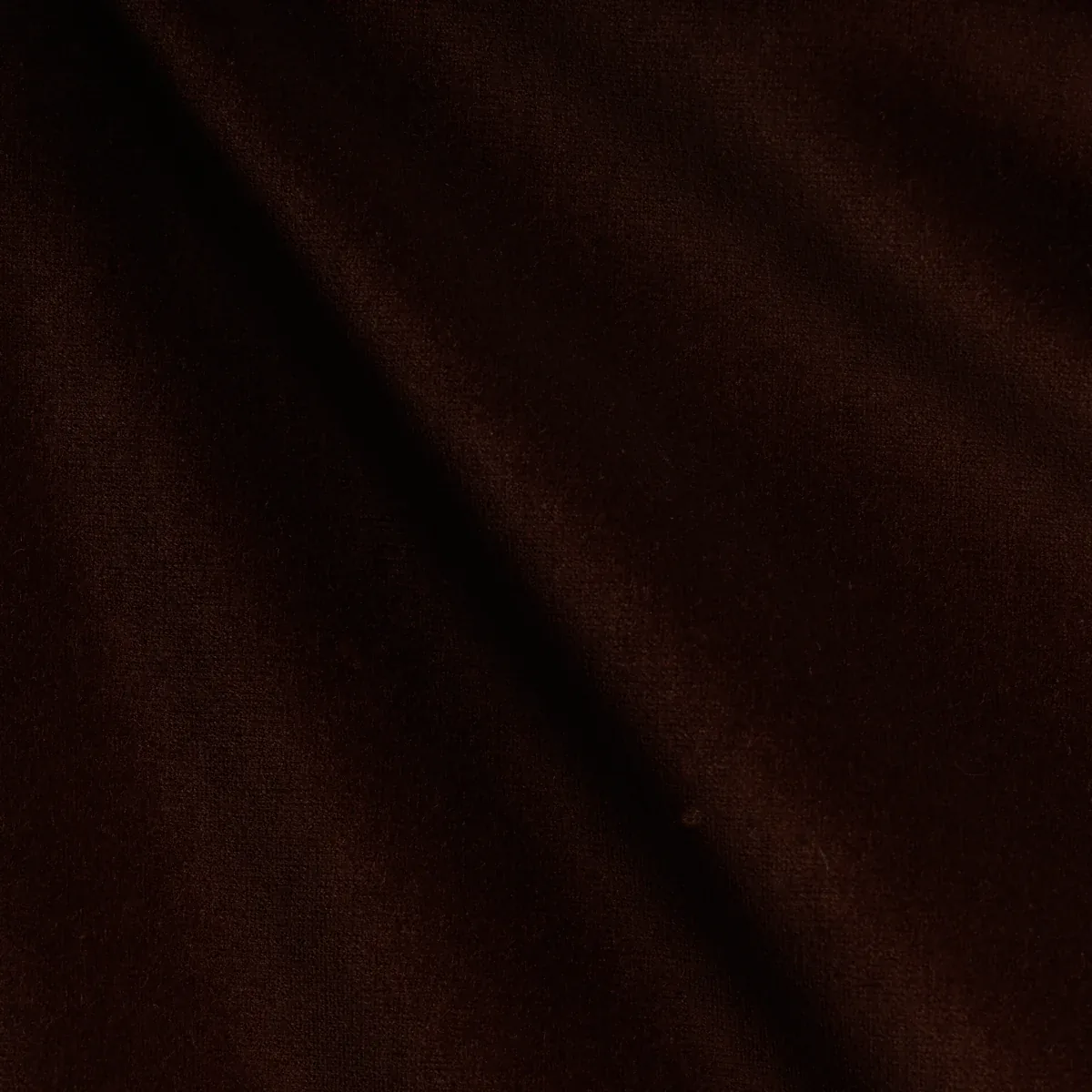 GAINSBOROUGH VELVET fabric EBONY color by Schumacher