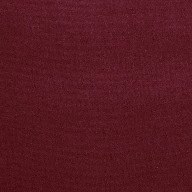 GAINSBOROUGH VELVET fabric HOLLYBERRY color by Schumacher