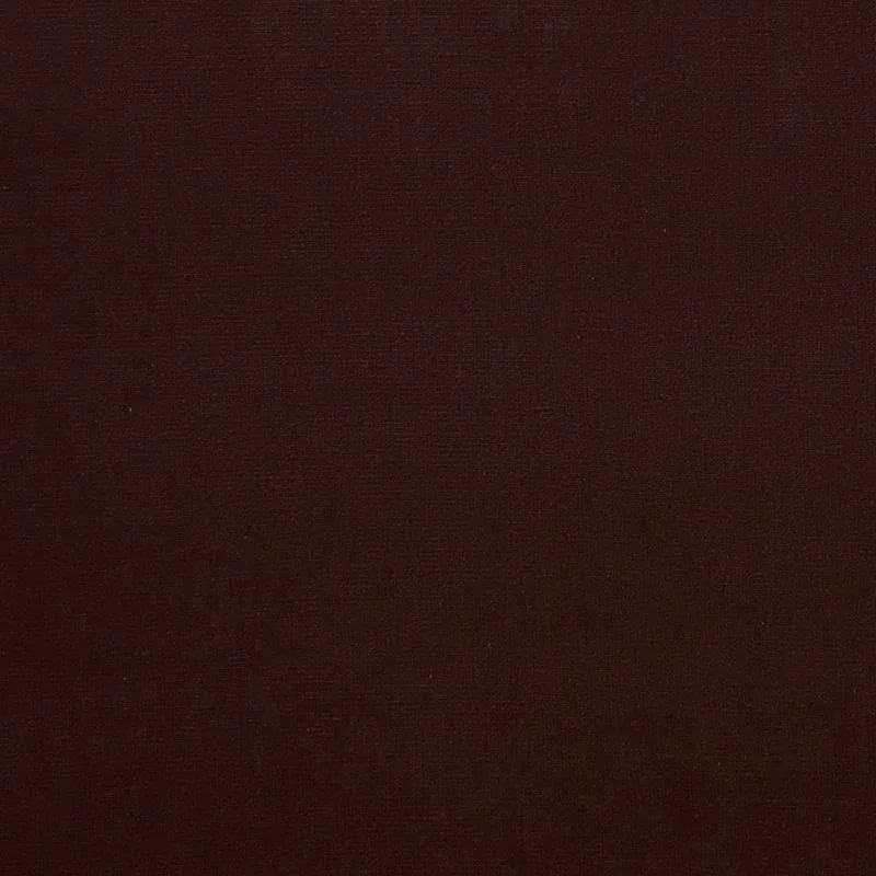GAINSBOROUGH VELVET fabric MAHOGANY color by Schumacher
