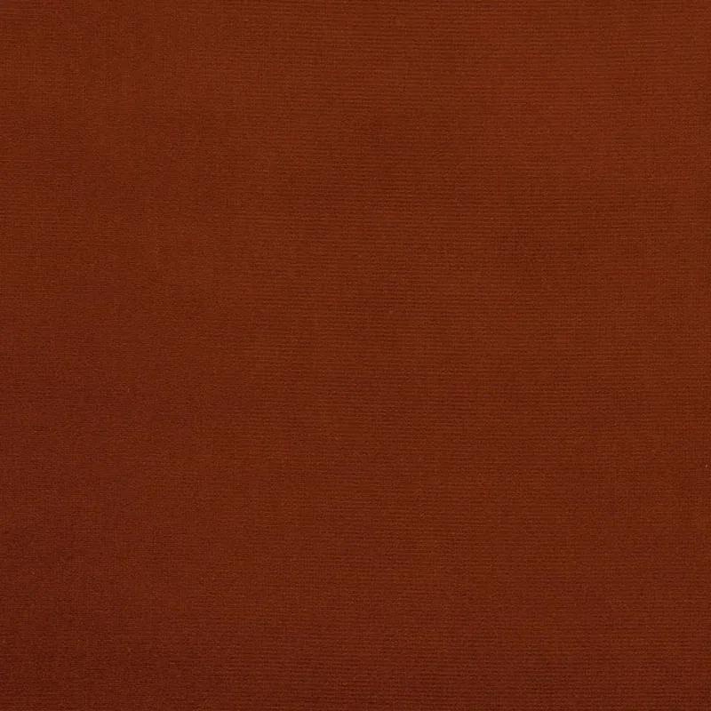GAINSBOROUGH VELVET fabric PAPRIKA color by Schumacher