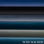 GAINSBOROUGH VELVET fabric PRUSSIAN color by Schumacher