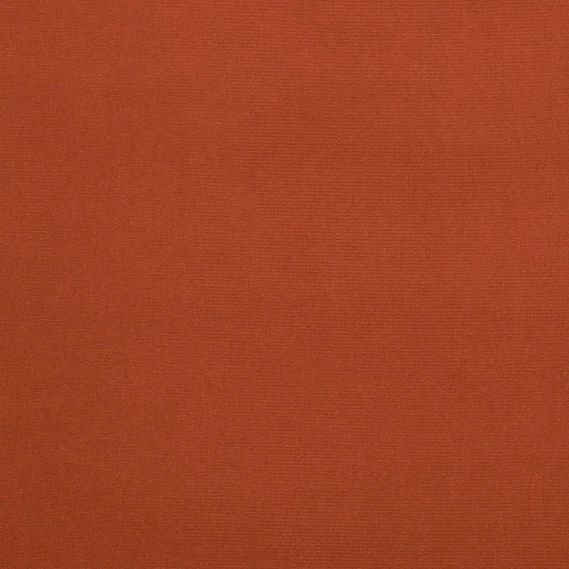 GAINSBOROUGH VELVET fabric RUST color by Schumacher