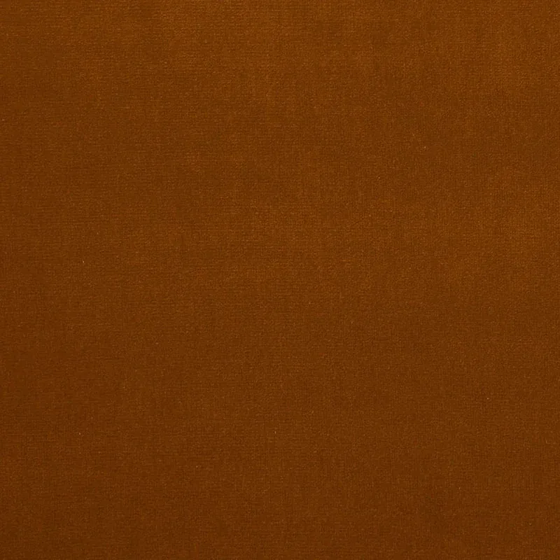 GAINSBOROUGH VELVET fabric SIENNA color by Schumacher