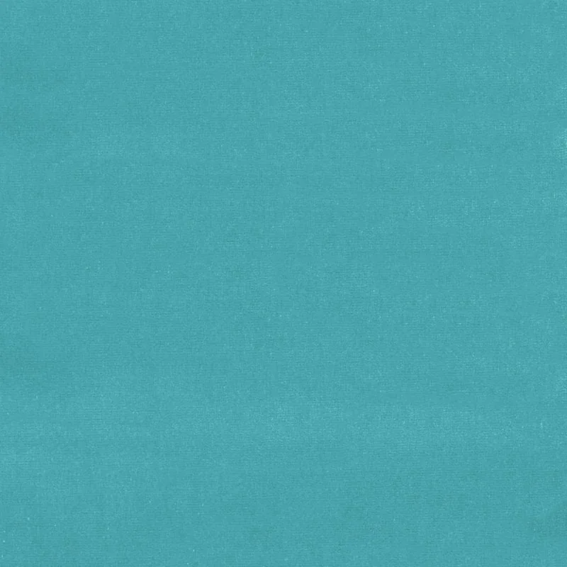 GAINSBOROUGH VELVET fabric TURQUOISE color by Schumacher
