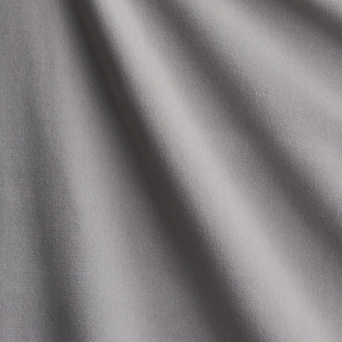 GAINSBOROUGH VELVET fabric ZINC color by Schumacher