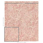 GALINA Fabric – PINK | Schumacher | Wallpaper Twins GALINA fabric PINK color by Schumacher