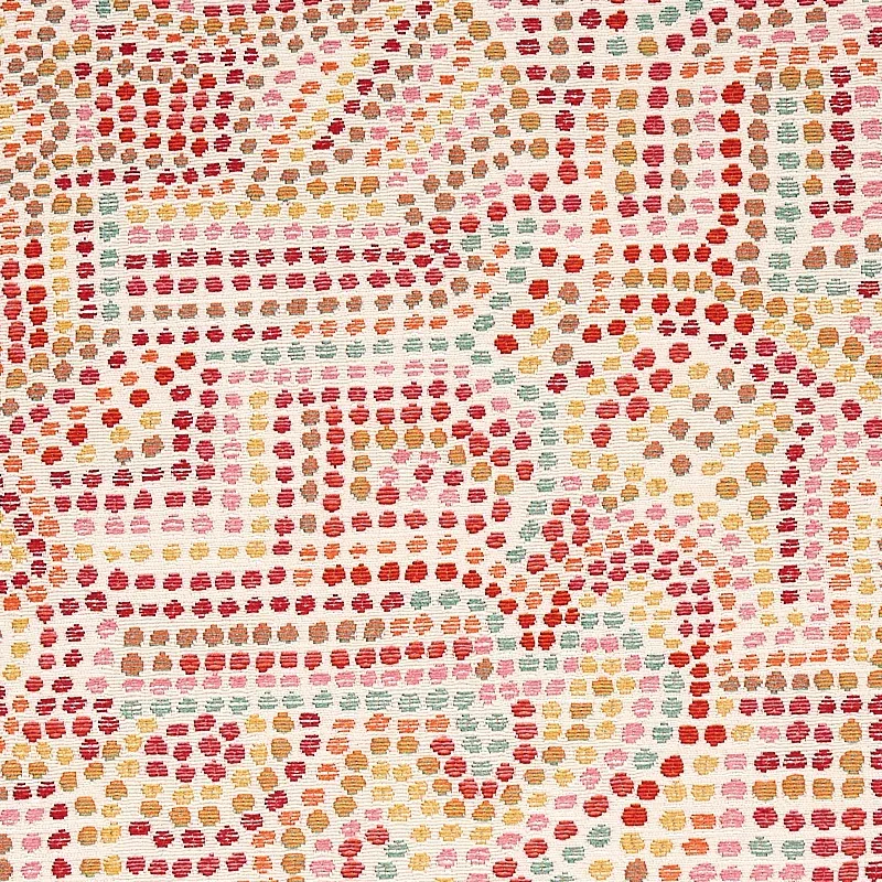 GALINA Fabric – PINK | Schumacher | Wallpaper Twins GALINA fabric PINK color by Schumacher