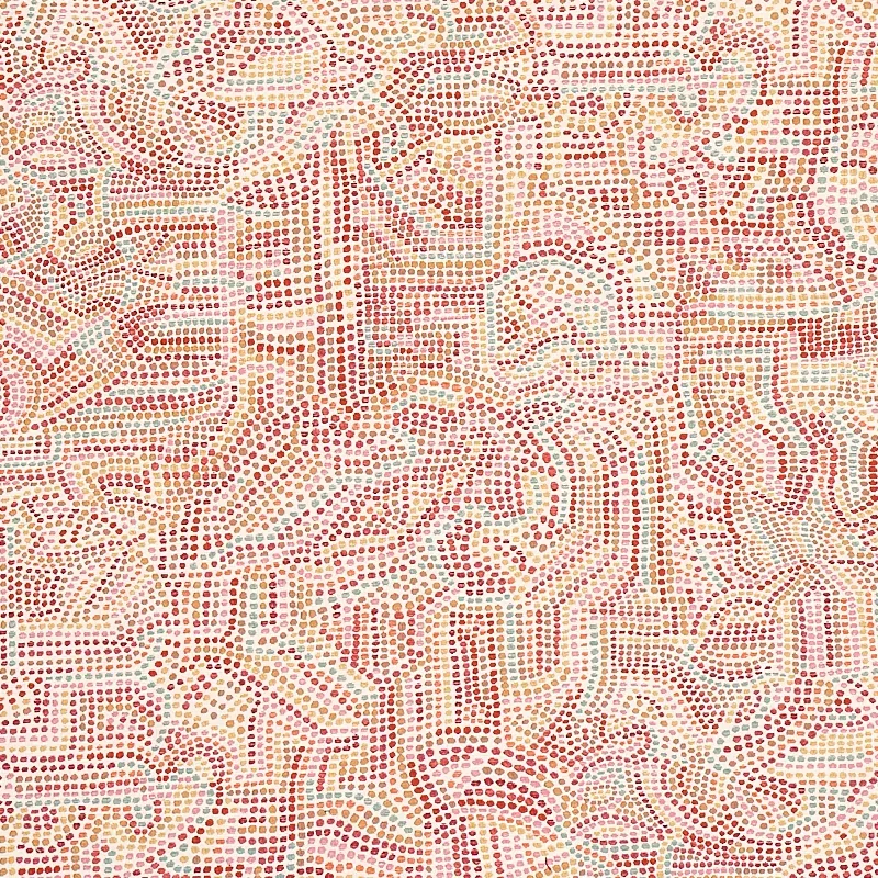GALINA fabric PINK color by Schumacher