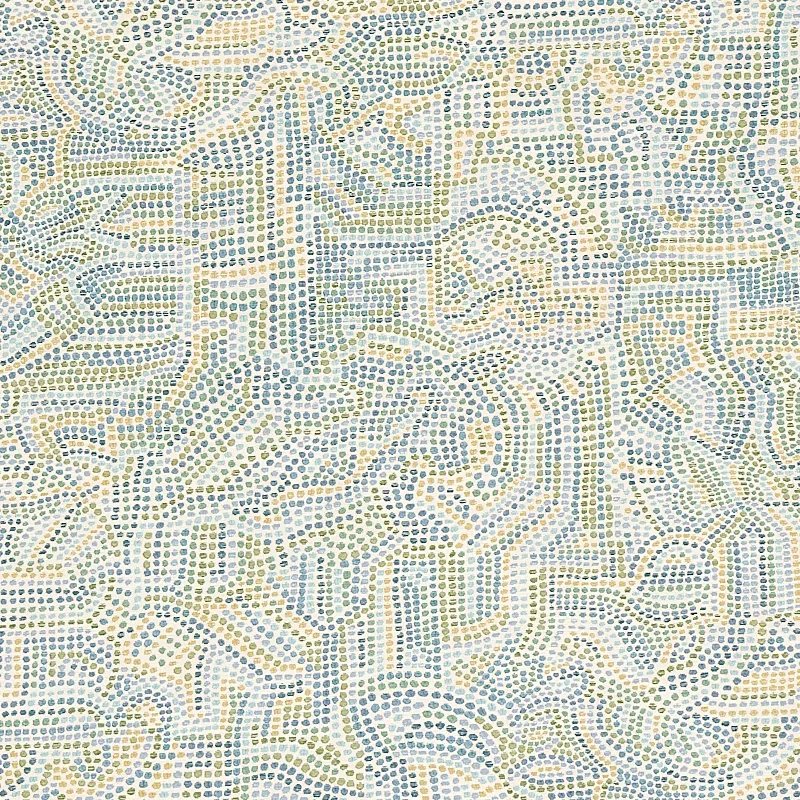 GALINA fabric SKY color by Schumacher
