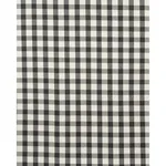 GALT WOOL CHECK fabric CHARCOAL color by Schumacher