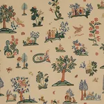 Garden Fantasie Fabric – DOCUMENT | Schumacher | Wallpaper T Garden Fantasie fabric DOCUMENT color by Schumacher