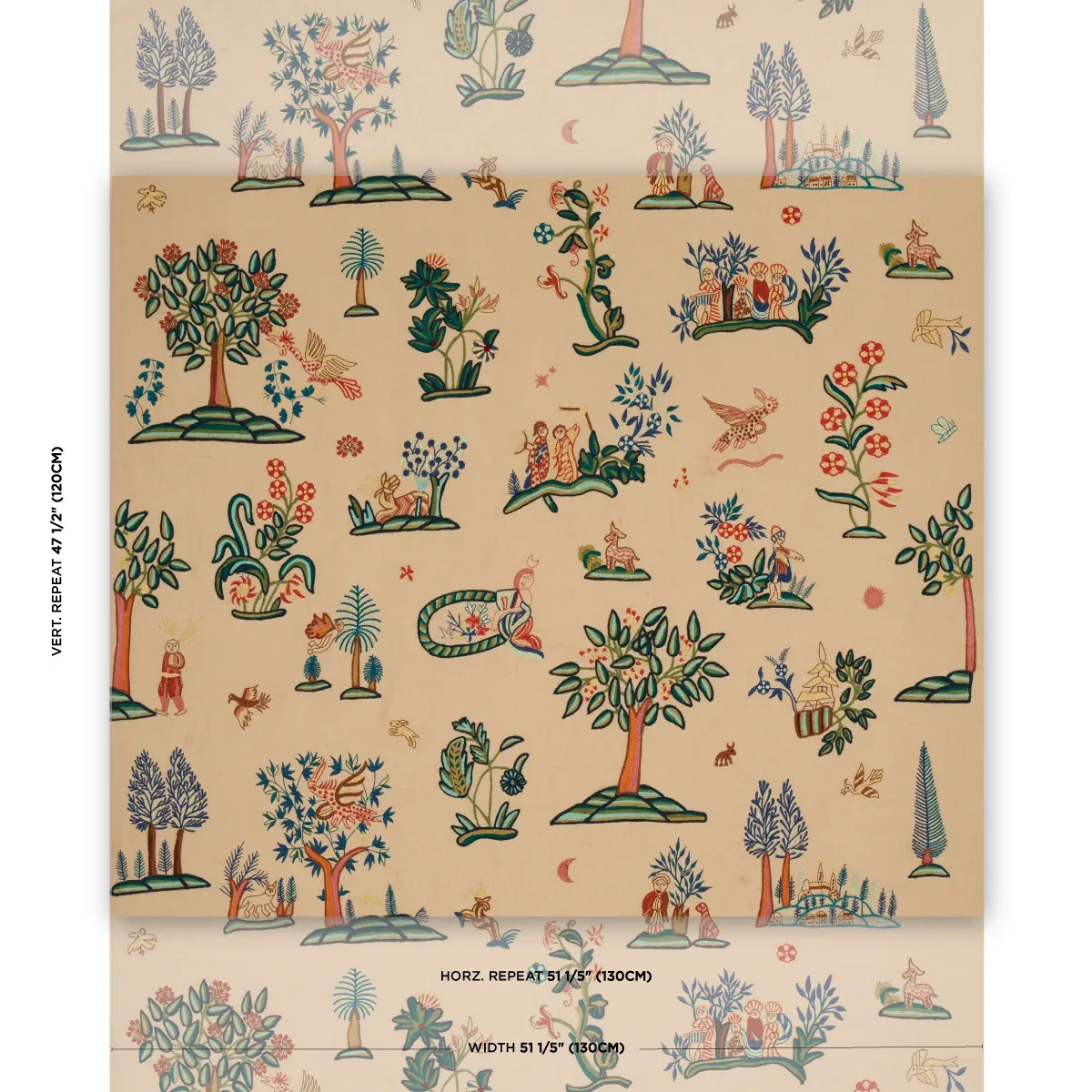 Garden Fantasie Fabric – DOCUMENT | Schumacher | Wallpaper T Garden Fantasie fabric DOCUMENT color by Schumacher