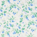 GARDEN GATE CHINTZ Fabric – COBALT | Schumacher | Wallpaper GARDEN GATE CHINTZ fabric COBALT color by Schumacher