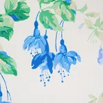 GARDEN GATE CHINTZ Fabric – COBALT | Schumacher | Wallpaper GARDEN GATE CHINTZ fabric COBALT color by Schumacher