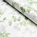 GARDEN GATE CHINTZ Fabric – GREY | Schumacher | Wallpaper Tw GARDEN GATE CHINTZ fabric GREY color by Schumacher