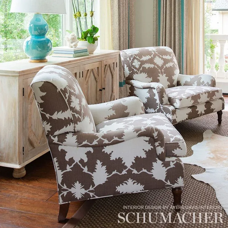 GARDEN OF PERSIA Fabric – BITTERSWEET | Schumacher | Wallpap GARDEN OF PERSIA fabric BITTERSWEET color by Schumacher