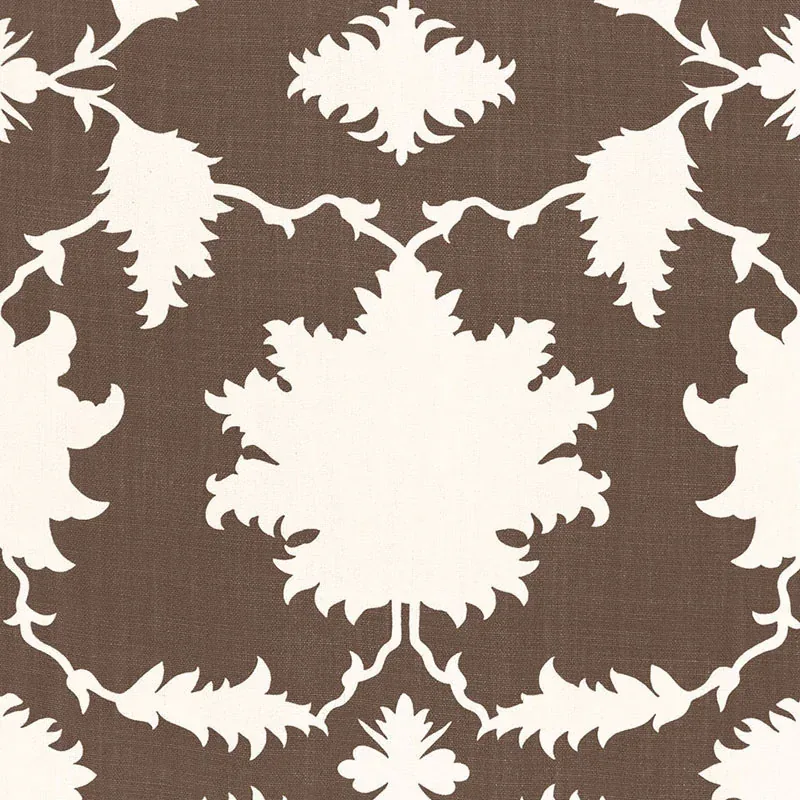 GARDEN OF PERSIA fabric BITTERSWEET color by Schumacher
