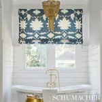 GARDEN OF PERSIA Fabric – BLEU MARINE | Schumacher | Wallpap GARDEN OF PERSIA fabric BLEU MARINE color by Schumacher