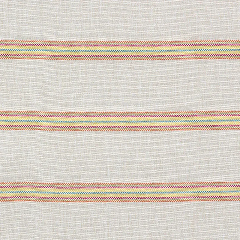 GARDEN STRIPE INDOOR/OUTDOOR fabric MARIGOLD color by Schumacher