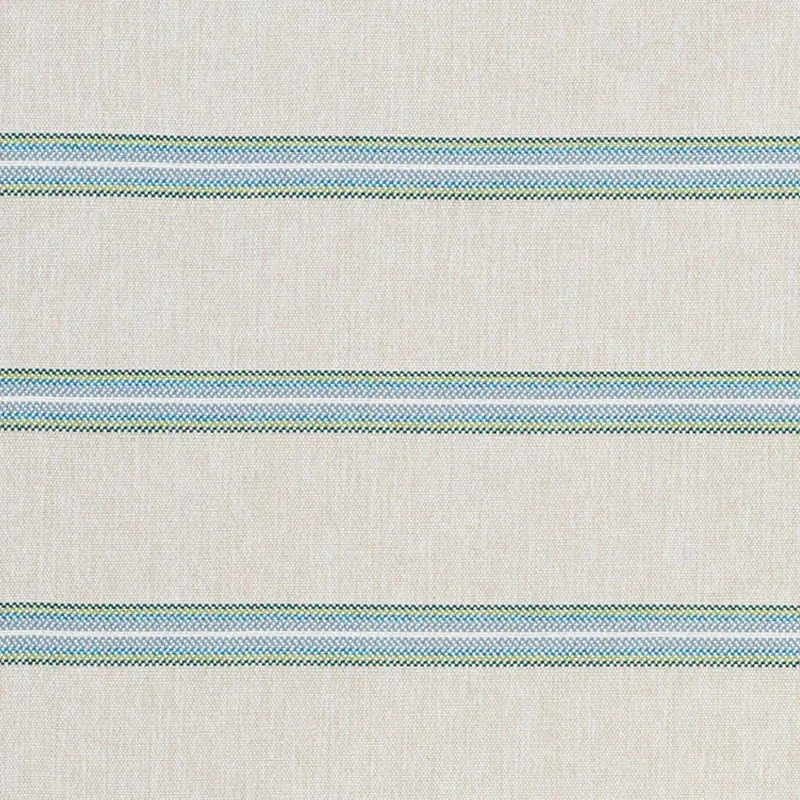 GARDEN STRIPE INDOOR/OUTDOOR fabric MEADOW color by Schumacher