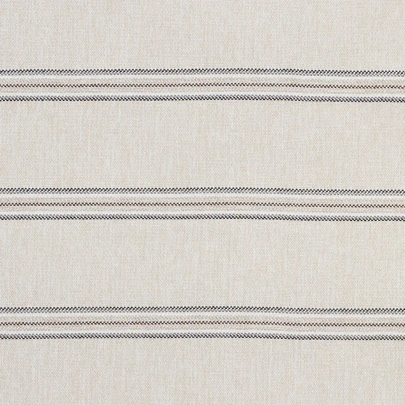 GARDEN STRIPE INDOOR/OUTDOOR fabric STONE color by Schumacher