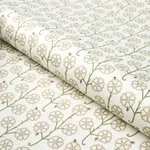 GARDENIA Fabric – FLAX | Schumacher | Wallpaper Twins GARDENIA fabric FLAX color by Schumacher