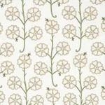 GARDENIA Fabric – FLAX | Schumacher | Wallpaper Twins GARDENIA fabric FLAX color by Schumacher