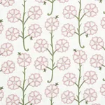 GARDENIA Fabric – ROSE | Schumacher | Wallpaper Twins GARDENIA fabric ROSE color by Schumacher