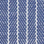 GARTER STRIPE INDOOR/OUTDOOR fabric BLUE color by Schumacher