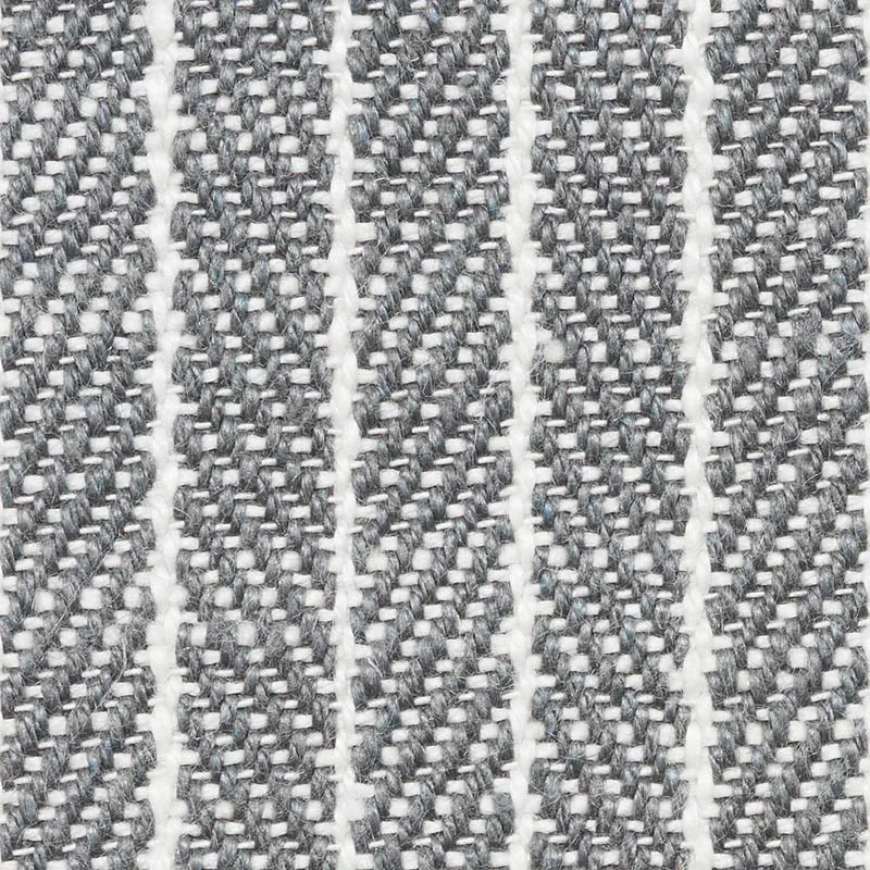 GARTER STRIPE INDOOR/OUTDOOR Fabric – SLATE | Schumacher | W GARTER STRIPE INDOOR/OUTDOOR fabric SLATE color by Schumacher